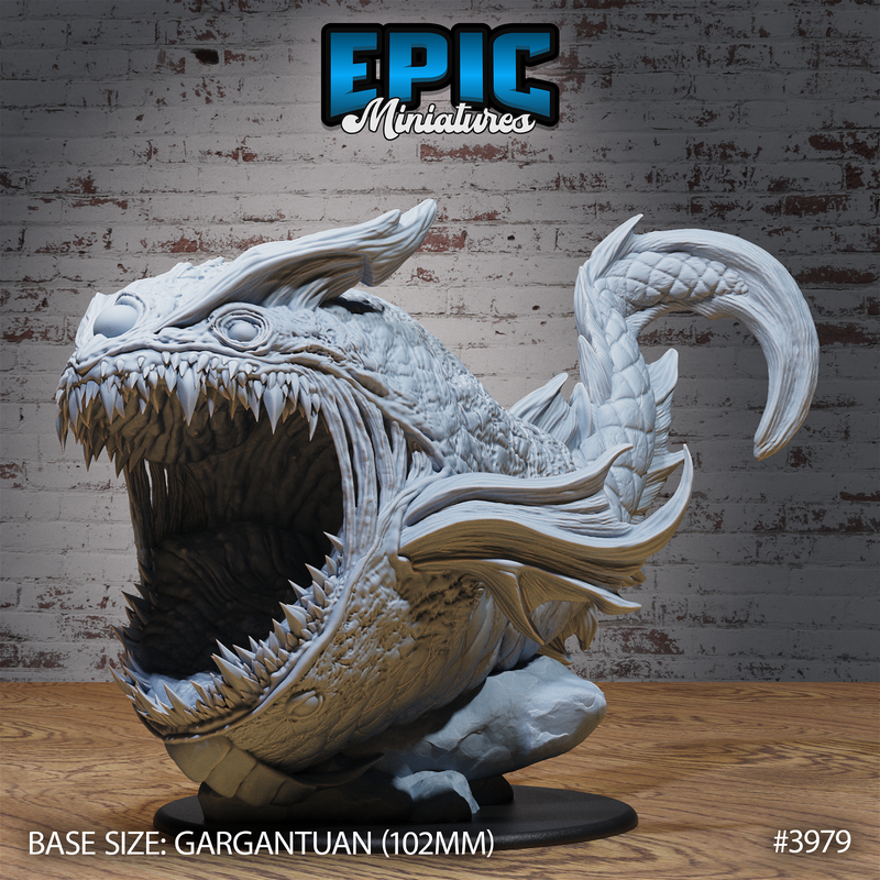 Void Leviathan 3D-printed model