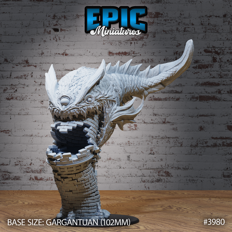 Void Leviathan 3D-printed model