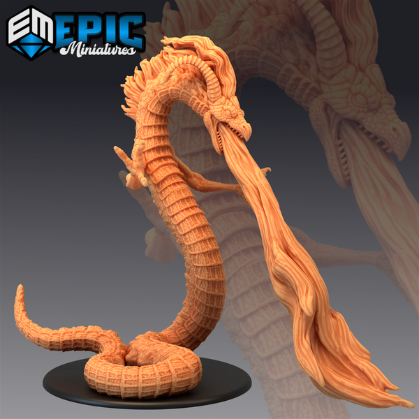 Volcano Wrym 3D-printed model