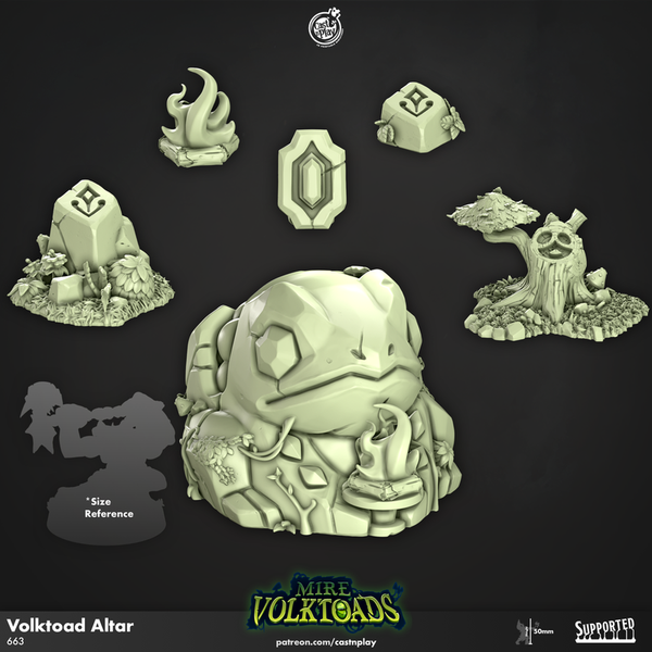 Volktoad Alter Set 3D-printed model