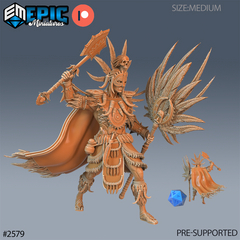 Voodoo Priest 3D-printed model