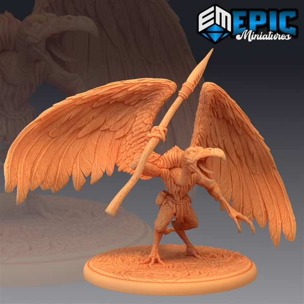 Vulture Demon - The Printable Dragon