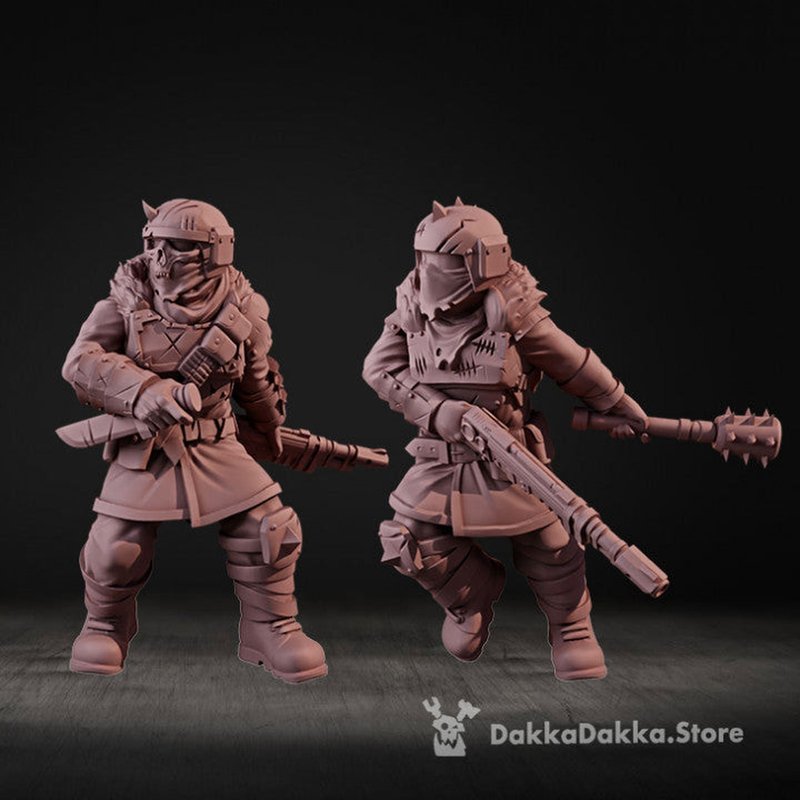 Vulture Gang 3D-printed model