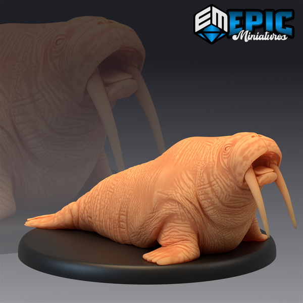 Walrus 3D-printed model