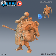 Wandering Merchant 3D-printed model