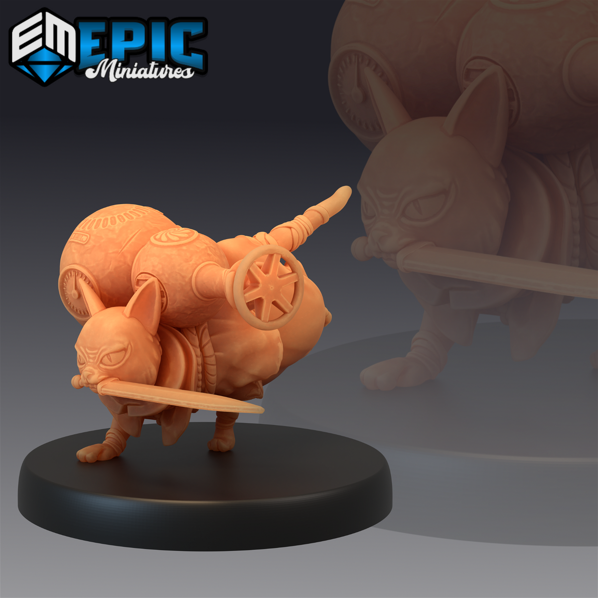 Wandering Neko - The Printable Dragon