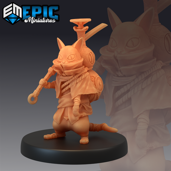 Wandering Neko - The Printable Dragon