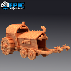 War wagon 3D-printed model