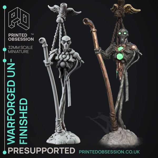 Warforged Unfinished 3D-printed model