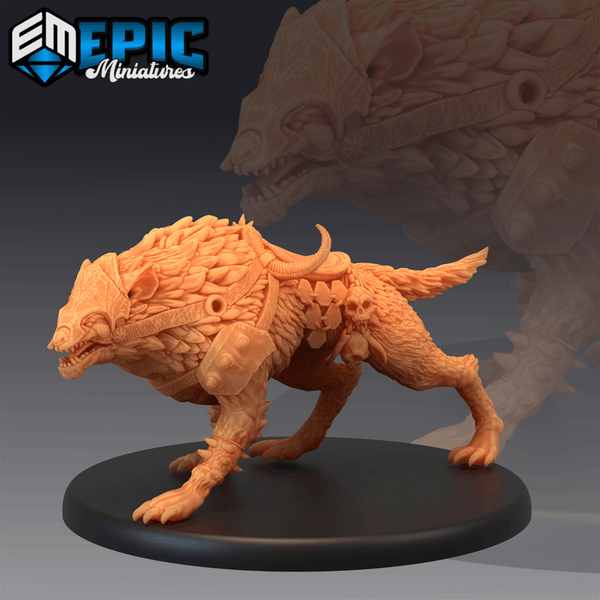 Warg 3D-printed model