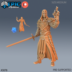 Warlock 3D-printed model