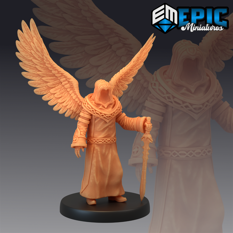 Warrior Angel 3D-printed model