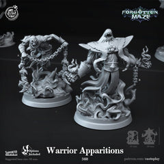 Warrior Apparitions - The Printable Dragon