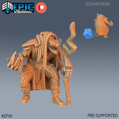 Warthog Folk Tribe Warlock 3D-printed model