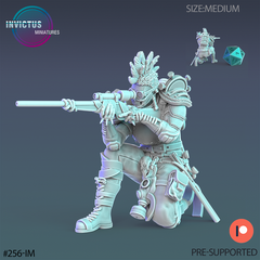 Wasteland Scout 3D-printed model
