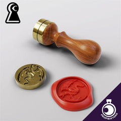 Wax Stamp with Seal (not functional) 3D-printed model