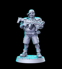 Wedge 3D-printed model
