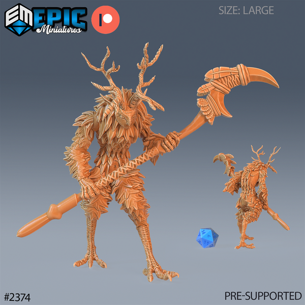 Were-Owl 3D-printed model
