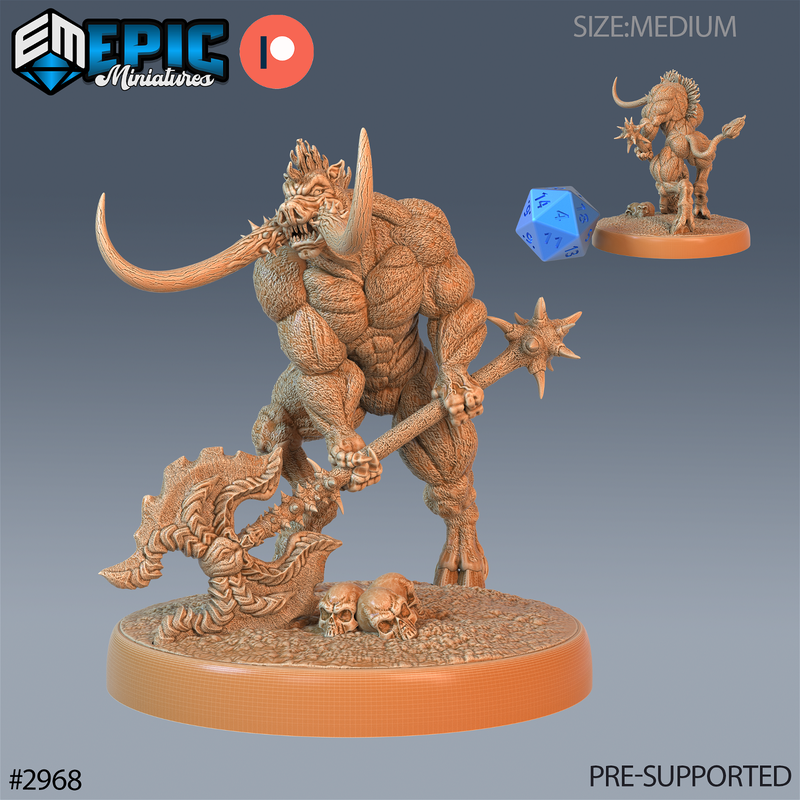 Wereboar 3D-printed model