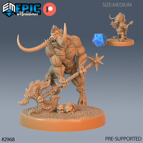 Wereboar 3D-printed model