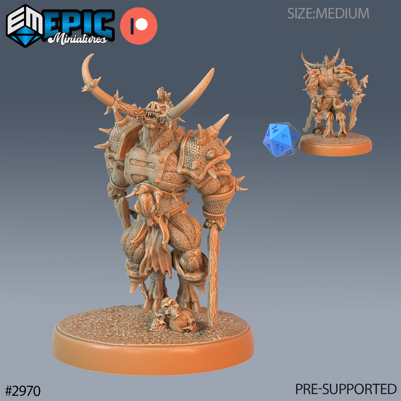 Wereboar 3D-printed model
