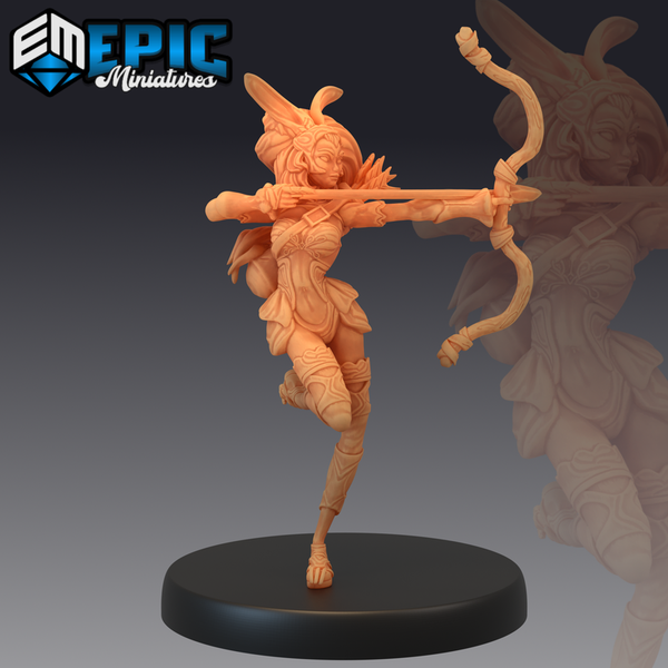 Werebunny 3D-printed model