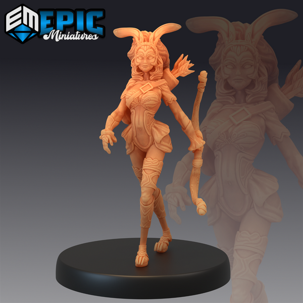 Werebunny 3D-printed model
