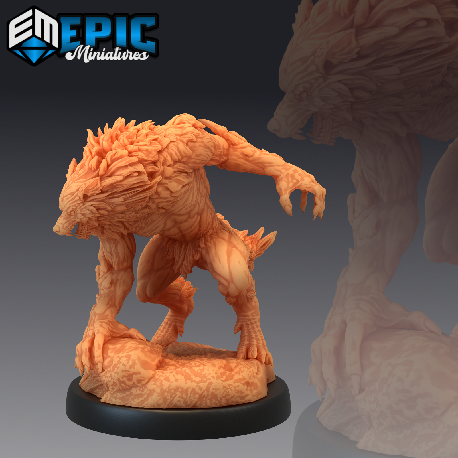 Werewolf Brute - The Printable Dragon