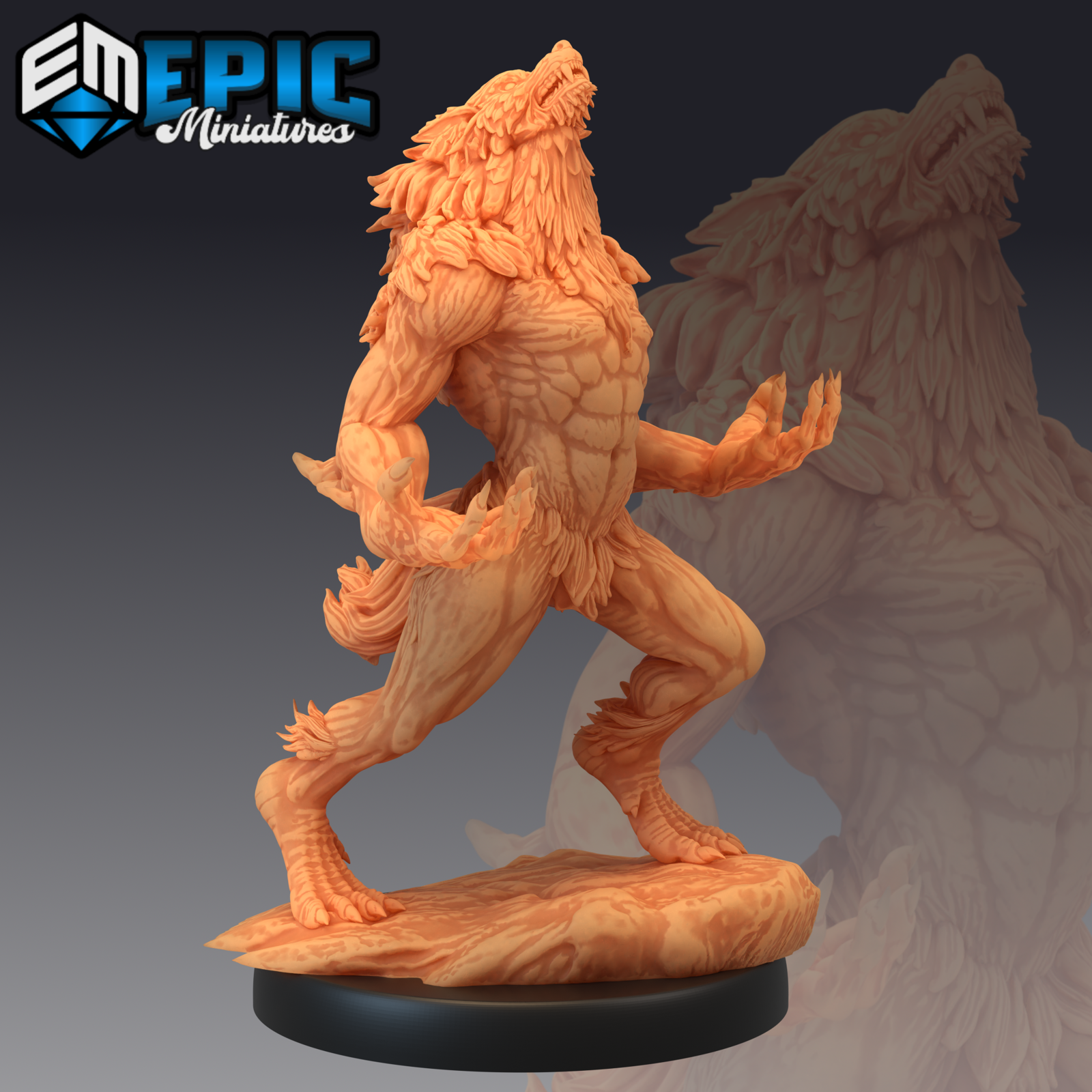 Werewolf Brute - The Printable Dragon