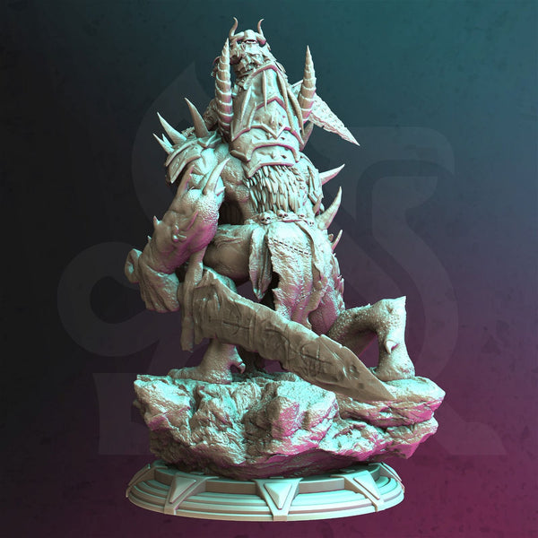 Werewolf Rider Morian - The Printable Dragon