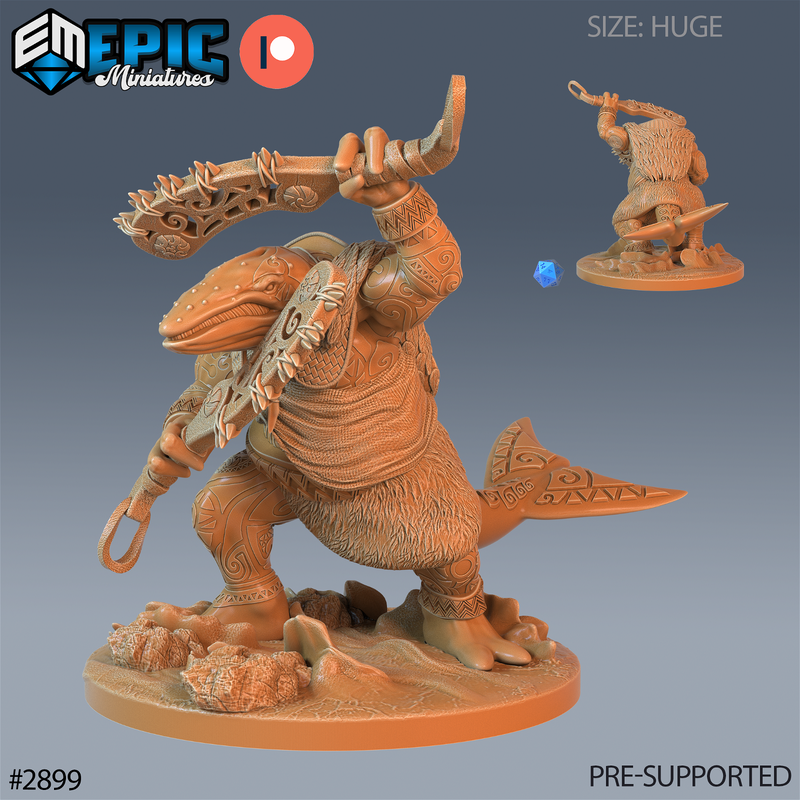 Whale Folk 3D-printed model