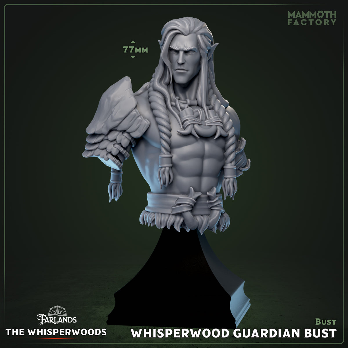 Whisperwood Guardian Bust