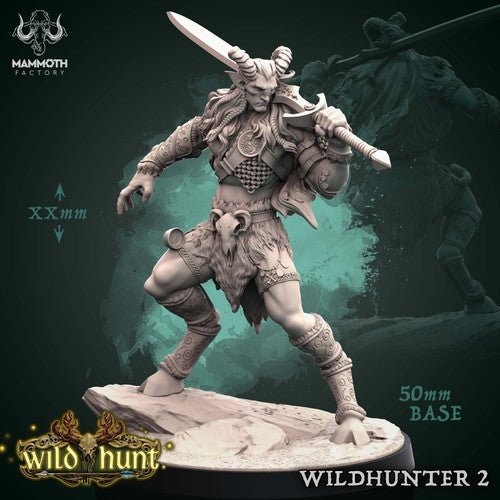 Wildhunter 3D-printed model