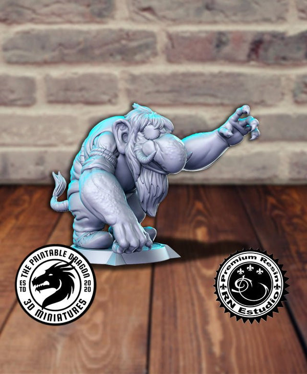William 3D-printed model