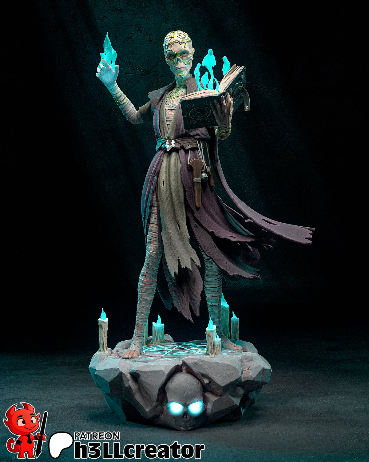 Withers 3D-printed model