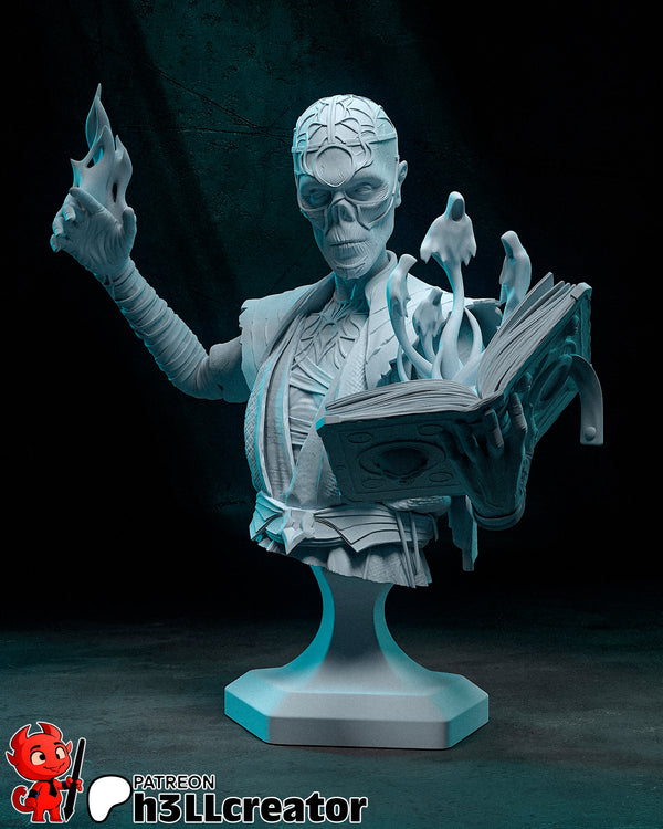 Withers Bust 3D-printed model