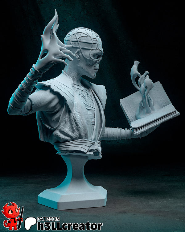 Withers Bust 3D-printed model
