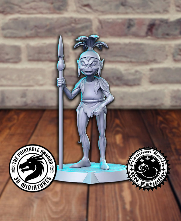 Wood Elf 3D-printed model