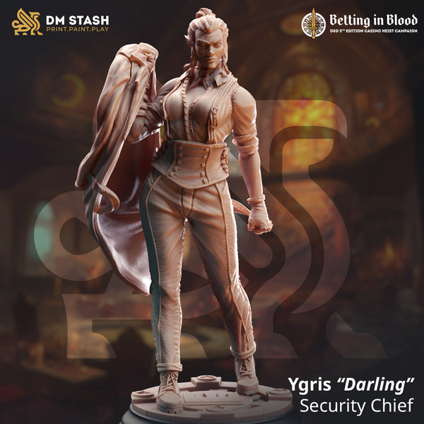Ygris “Darling” Skullsplitter - Security Chief 3D-printed model