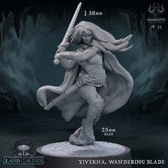 Yivekha, Wandering Blade 3D-printed model
