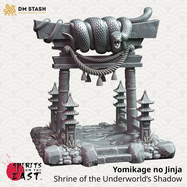Yomikage no Jinja - Shrine of the Underworld’s Shadow 3D-printed model