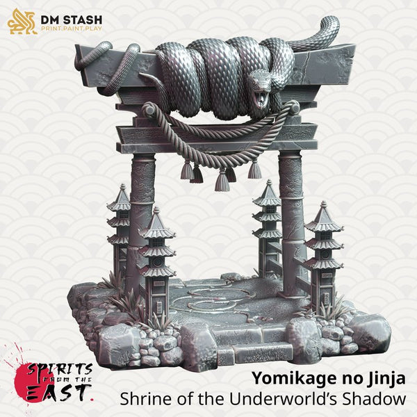 Yomikage no Jinja - Shrine of the Underworld’s Shadow 3D-printed model