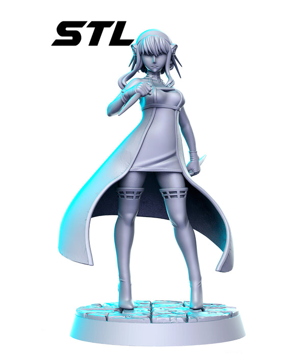Yor 3D-printed model