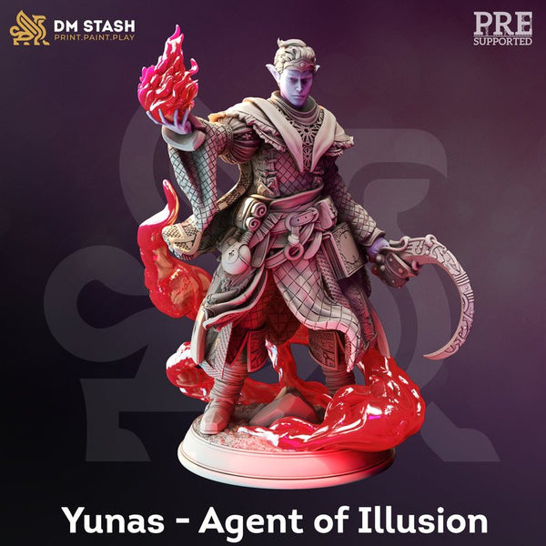 Yunas Agent Of Illusion 3D-printed model