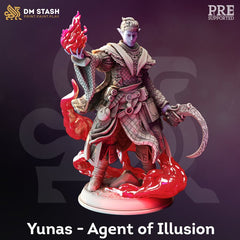 Yunas Agent Of Illusion 3D-printed model