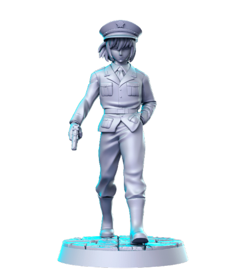 Yuri 3D-printed model