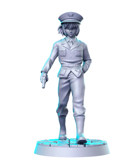 Yuri 3D-printed model