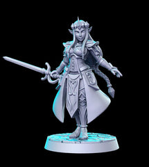 Zalidra Elven Princess 3D-printed model