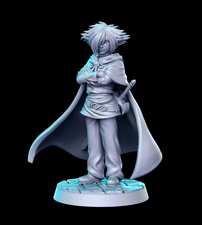 Zelgadis 3D-printed model