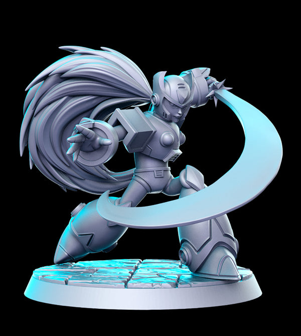 Zero Megaman 3D-printed model